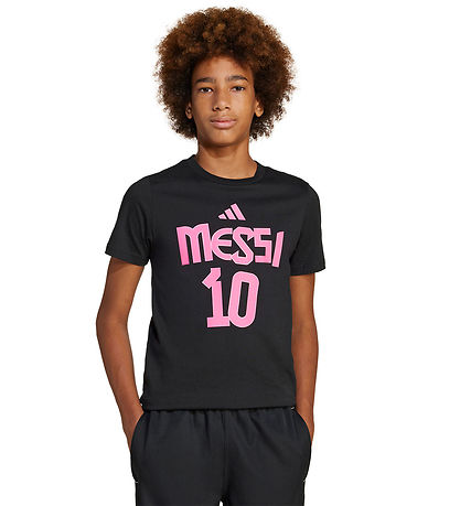 adidas Performance T-shirt - Y Messi N&N G T - Black