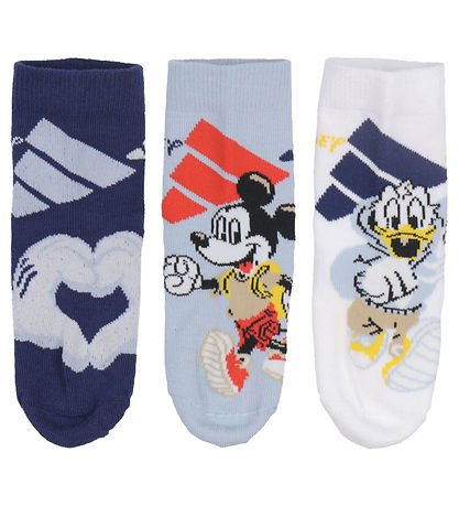 Chaussettes adidas Performance - 3 Pack - LK DY MM - Blanc/Bleu 