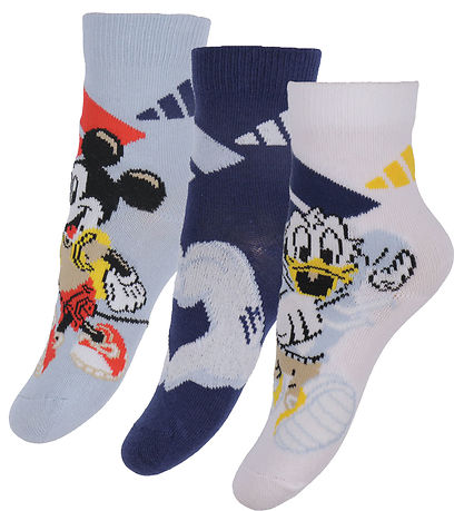 Chaussettes adidas Performance - 3 Pack - LK DY MM - Blanc/Bleu 
