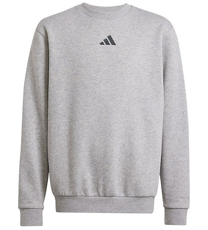 adidas Performance Sweatshirt - J ALLSZN GFX - Grau/Schwarz