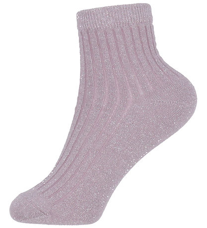 Name It Socks - 2-Pack - NkfTimine - Elderberry/Cloud Dancer