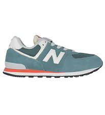 New Balance Shoes - 574 - New Spruce/Blast Red New Balance Shoes - 574 - New Spruce/Blast Red
