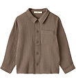 Fliink Shirt - Muslin - Elmo - Pine Bark
