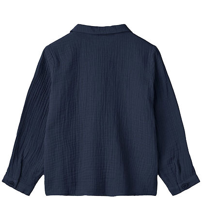 Fliink Chemise - Mousseline - Elmo - Insinia Blue Fliink Chemise - Mousseline - Elmo - Insinia Blue