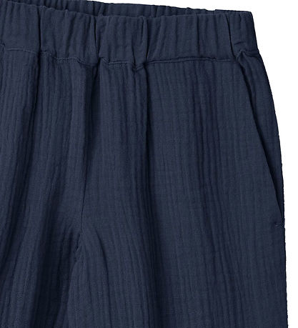 Fliink Trousers - Muslin - Elmo - Insignia Blue
