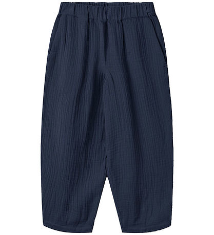 Fliink Trousers - Muslin - Elmo - Insignia Blue