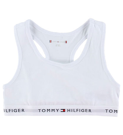 Tommy Hilfiger Topp - 2-pack - Vit/Gråmelerad