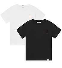 Les Deux T-shirt - 2-Pack - Nørregaard - Black/White Les Deux T-shirt - 2-Pack - Nørregaard - Black/White