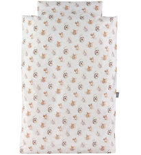 Nørgaard Madsens Bedding - Junior - White w. Little Foxes and He Nørgaard Madsens Bedding - Junior - White w. Little Foxes and He
