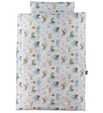 Nørgaard Madsens Bedding - Junior - White w. Colorful Dragons Nørgaard Madsens Bedding - Junior - White w. Colorful Dragons