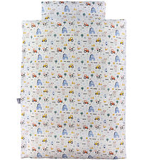 Nørgaard Madsens Bedding - Junior - White w. Farm Animals Nørgaard Madsens Bedding - Junior - White w. Farm Animals