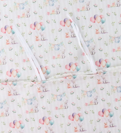 Nørgaard Madsens Bedding - Adult - White w. Colorful Balloons