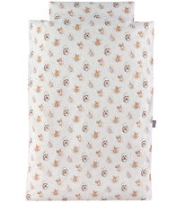 Nørgaard Madsens Bedding - Adult - White w. Little Foxes and Hed Nørgaard Madsens Bedding - Adult - White w. Little Foxes and Hed