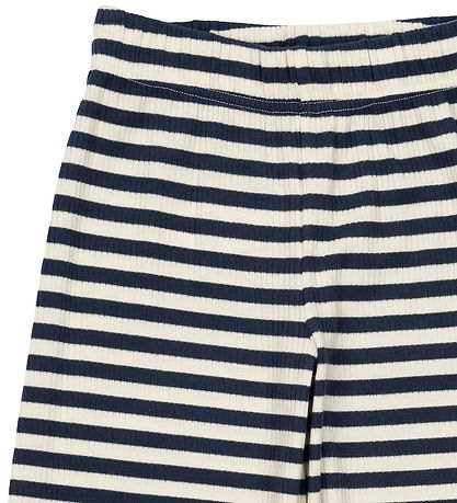 The New Trousers - Rib - TnMoore Wide - Mood Indigo Striped