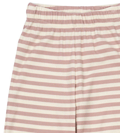 The New Trousers - Rib - TnMoore Wide - Adobe Rose Striped
