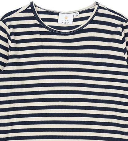 The New Blouse - Rib - TnMoore - Mood Indigo Striped The New Blouse - Rib - TnMoore - Mood Indigo Striped