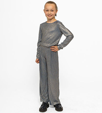 The New Blouse - TnLeah - Ashley Blue/Gold The New Blouse - TnLeah - Ashley Blue/Gold