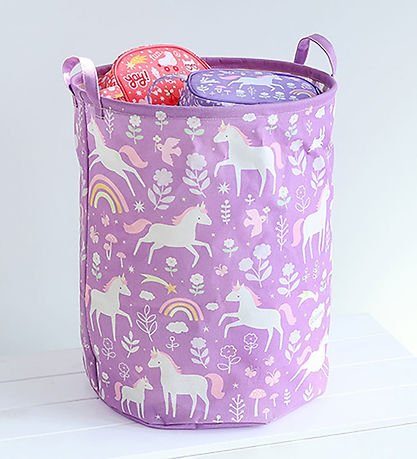 A Little Lovely Company Storage Basket - 40x50 cm - Unicorn Dre A Little Lovely Company Storage Basket - 40x50 cm - Unicorn Dre