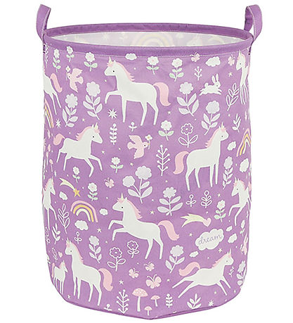 A Little Lovely Company Storage Basket - 40x50 cm - Unicorn Dre
