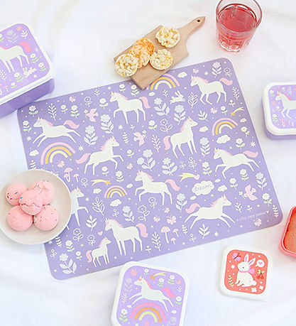 Set de Table A Little Lovely Company - Vinyle - Unicorn Rêves Set de Table A Little Lovely Company - Vinyle - Unicorn Rêves