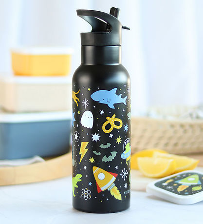 A Little Lovely Company Trinkflasche - 500 ml - Galaxy
