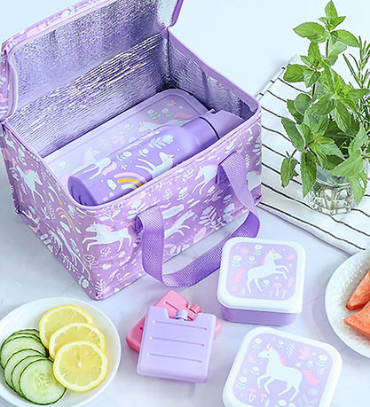 A Little Lovely Company Cooler Bag - 5.5 L - Unicorn Dreams A Little Lovely Company Cooler Bag - 5.5 L - Unicorn Dreams