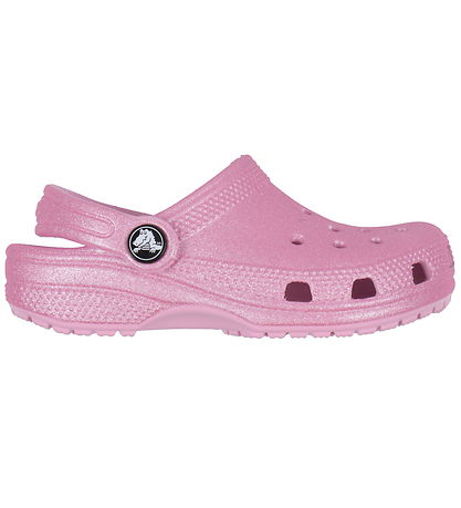Crocs Sandals - Classic+ Glitter Clog K - Pink Tweed Glitter