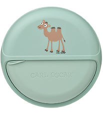 Carl Oscar Snackbox - MiniDisc - 12 cm - Green w. Camel