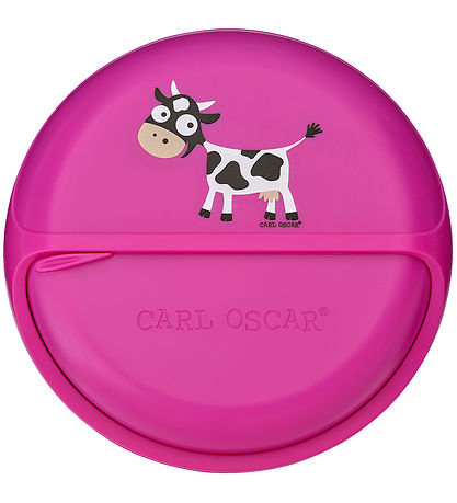 Carl Oscar Snackbox - MiniDisc - 12 cm - Lila m. Ko