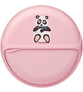 Carl Oscar Snackbox - SnackDisc - 15 cm - Pink w. Panda