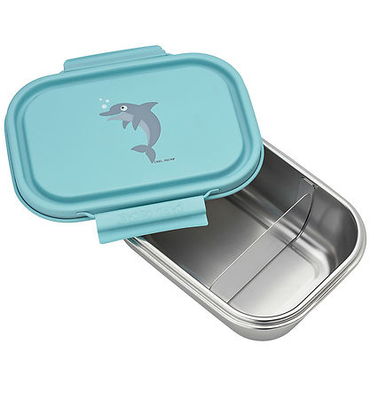 Carl Oscar Nestisbox - Stálkenndur - 1 L - Blár M. Höfrungur