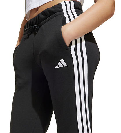 adidas Performance Trousers - JG 3S FT PT 280 - Black/White adidas Performance Trousers - JG 3S FT PT 280 - Black/White