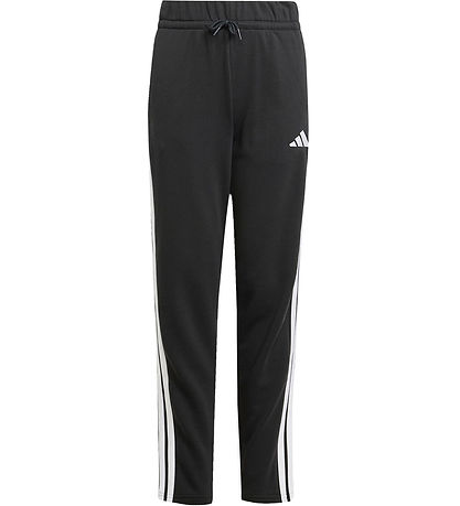 adidas Performance Trousers - JG 3S FT PT 280 - Black/White adidas Performance Trousers - JG 3S FT PT 280 - Black/White
