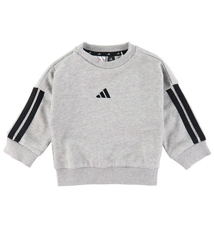 adidas Performance Sweat Set - I 3S Jog 240 - Mgreyh/Clpink adidas Performance Sweat Set - I 3S Jog 240 - Mgreyh/Clpink