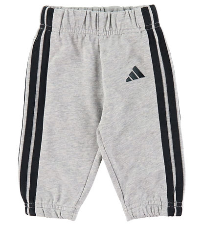 adidas Performance Sweat Set - I 3S Jog 240 - Mgreyh/Clpink adidas Performance Sweat Set - I 3S Jog 240 - Mgreyh/Clpink