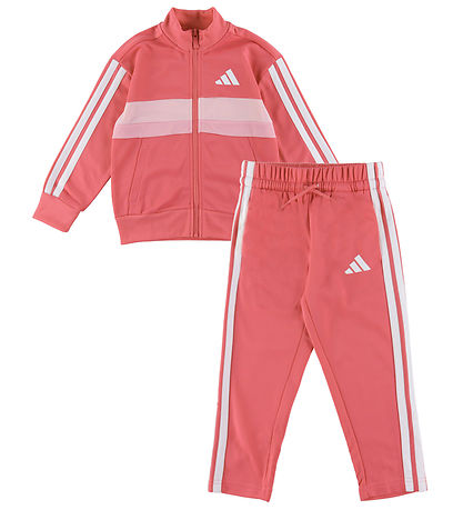 Survêtement adidas Performance - LK 3S TIB TS - Pnkfus/White/Clp Survêtement adidas Performance - LK 3S TIB TS - Pnkfus/White/Clp