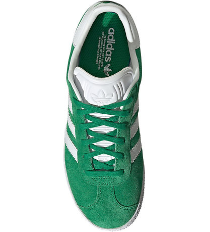 Chaussures adidas Originals - Gazelle J - Green/Blanc/Métal doré Chaussures adidas Originals - Gazelle J - Green/Blanc/Métal doré