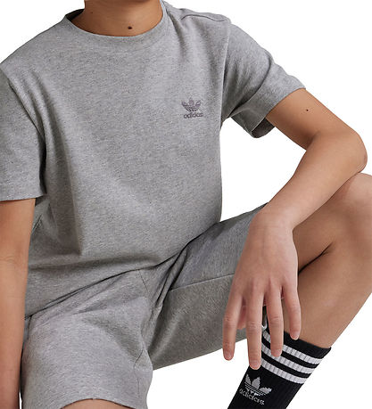 adidas Originals Stuttermabolur - Tee - Mgreyh