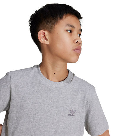 adidas Originals Stuttermabolur - Tee - Mgreyh