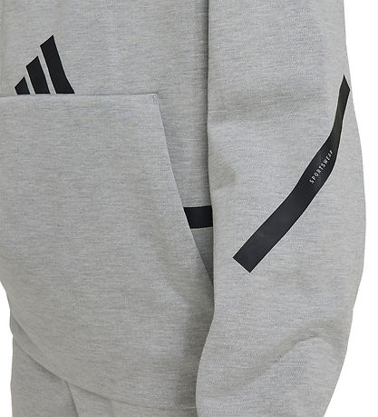 adidas Performance Hoodie - J Z.N.E HD - Mgrey/Black