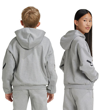 adidas Performance Hoodie - J Z.N.E HD - Mgrey/Black