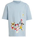 adidas Performance T-skjorte - LK DY MM T - Wonblu/Creyel adidas Performance T-skjorte - LK DY MM T - Wonblu/Creyel