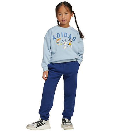 adidas Performance Sweat Set - LK DY Swtjog - Wonblu/Creblu adidas Performance Sweat Set - LK DY Swtjog - Wonblu/Creblu