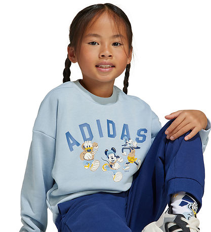 adidas Performance Sweat Set - LK DY Swtjog - Wonblu/Creblu adidas Performance Sweat Set - LK DY Swtjog - Wonblu/Creblu