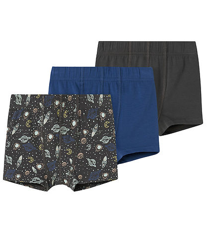 Name It Boxers - 3-Pack - Noos - NmmTights - Forged Iron/Spa