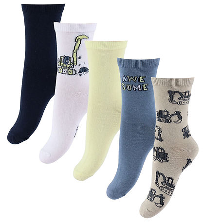 Name It Socks - 5-Pack - NmmVagn - Bright White