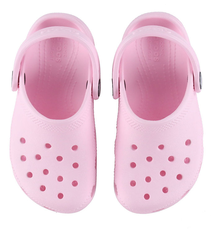 Crocs Sandaler - Classic Clog K - Rosa Mjölk