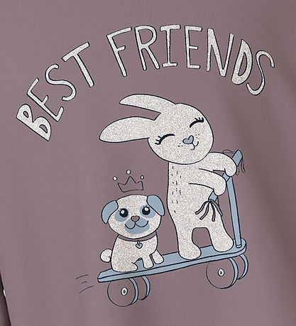 Name It Bluse - NmfViolet - Elderberry/Friends