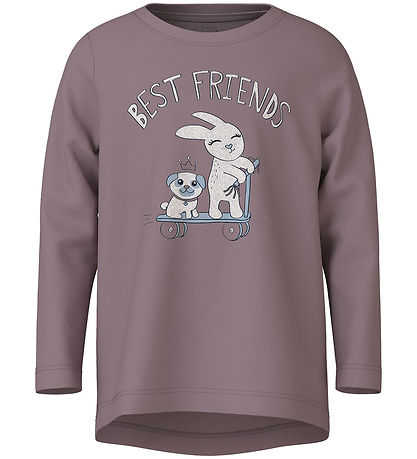 Name It Bluse - NmfViolet - Elderberry/Friends