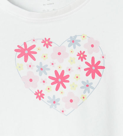 Name It Blouse - NmfViolet - Bright White/Flowers Name It Blouse - NmfViolet - Bright White/Flowers